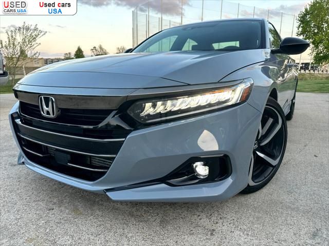 Car Market in USA - For Sale 2021  Honda Accord Sport 1.5T