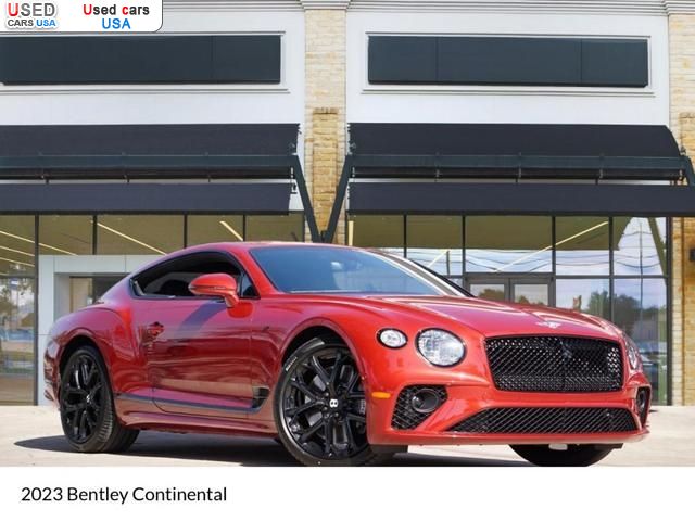 Car Market in USA - For Sale 2023  Bentley Continental GT Base