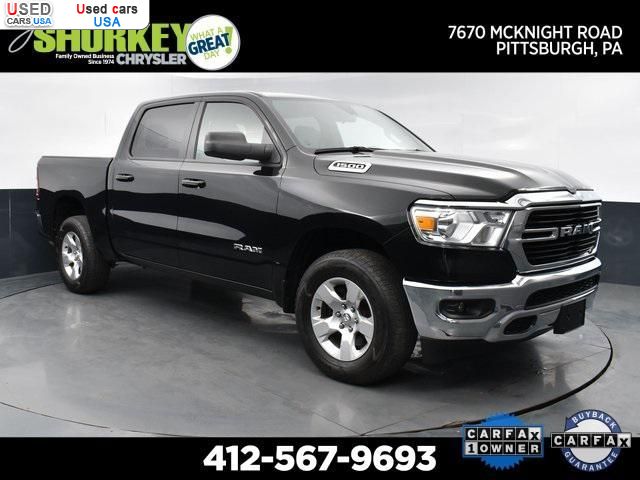 Car Market in USA - For Sale 2021  RAM 1500 Big Horn Crew Cab 4x4 5'7' Box