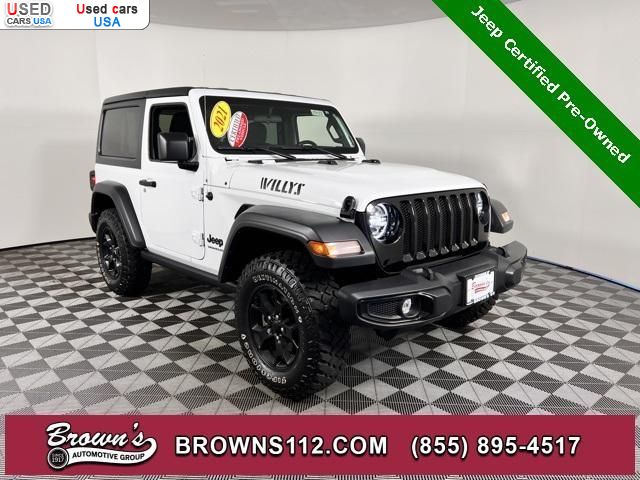 Car Market in USA - For Sale 2021  Jeep Wrangler Willys 4X4