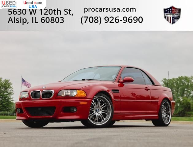 Car Market in USA - For Sale 2001  BMW m3 