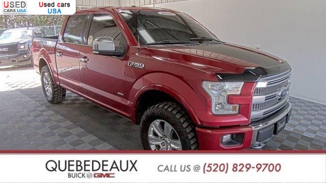 Car Market in USA - For Sale 2015  Ford F-150 Platinum