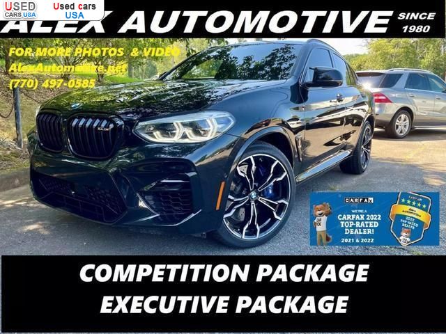 Car Market in USA - For Sale 2021  BMW X4 M AWD