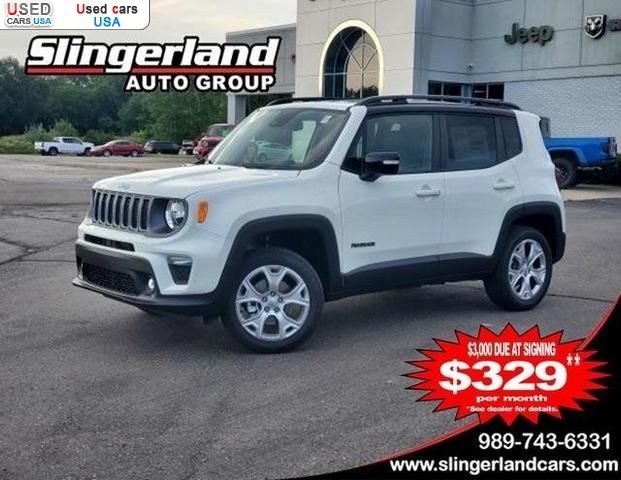 Car Market in USA - For Sale 2023  Jeep Renegade Limited