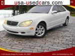 Car Market in USA - For Sale 2001  Mercedes S-Class S 500 Sedan 4D