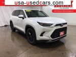 Car Market in USA - For Sale 2024  Toyota Grand Highlander Limited