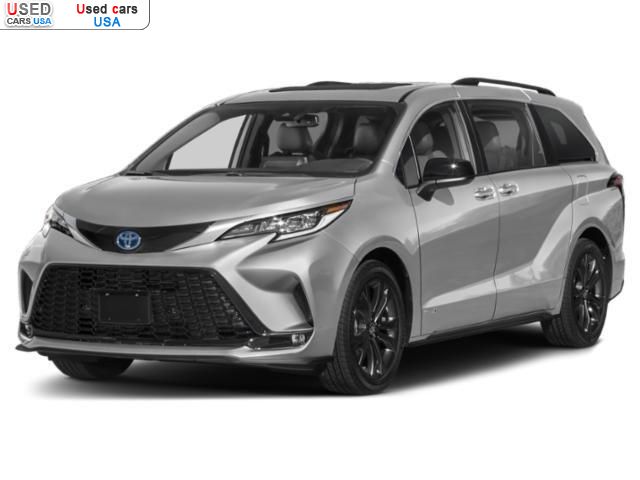 Car Market in USA - For Sale 2022  Toyota Sienna XSE