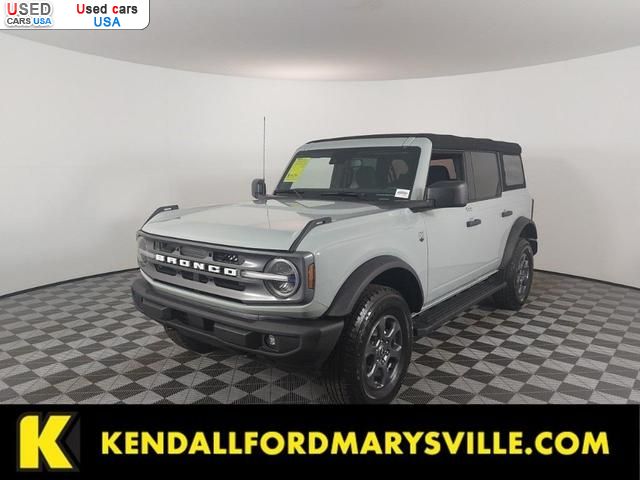 Car Market in USA - For Sale 2022  Ford Bronco Big Bend