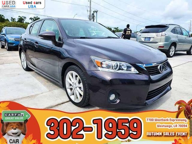 Car Market in USA - For Sale 2013  Lexus CT 200h Base