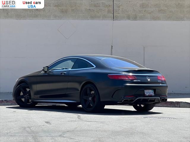 Car Market in USA - For Sale 2016  Mercedes AMG S AMG S 63 4MATIC
