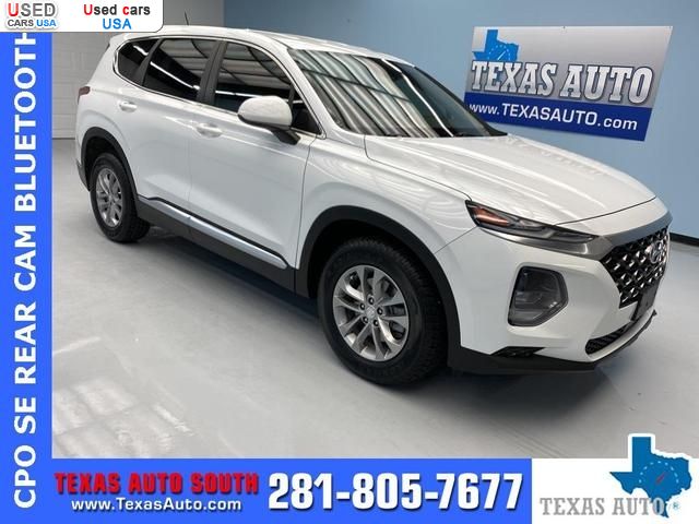 Car Market in USA - For Sale 2019  Hyundai Santa Fe SE 2.4