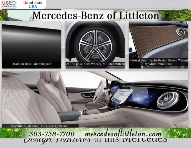 Car Market in USA - For Sale 2023  Mercedes EQS 580 