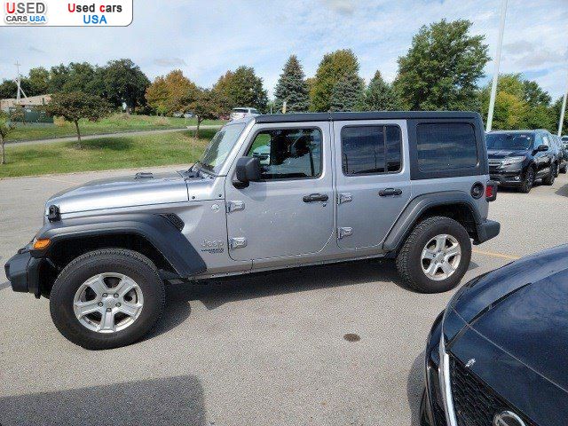 Car Market in USA - For Sale 2020  Jeep Wrangler Unlimited Sport S