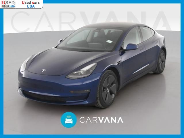 Car Market in USA - For Sale 2022 Tesla Model 3 Long Range