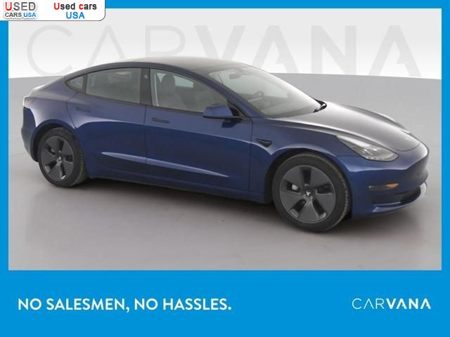 Car Market in USA - For Sale 2022 Tesla Model 3 Long Range