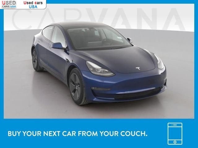 Car Market in USA - For Sale 2022 Tesla Model 3 Long Range