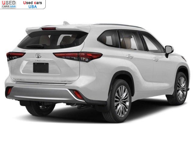 Car Market in USA - For Sale 2022  Toyota Highlander Platinum