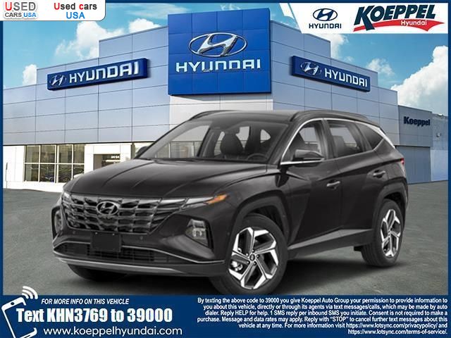 Car Market in USA - For Sale 2023  Hyundai Tucson Limited