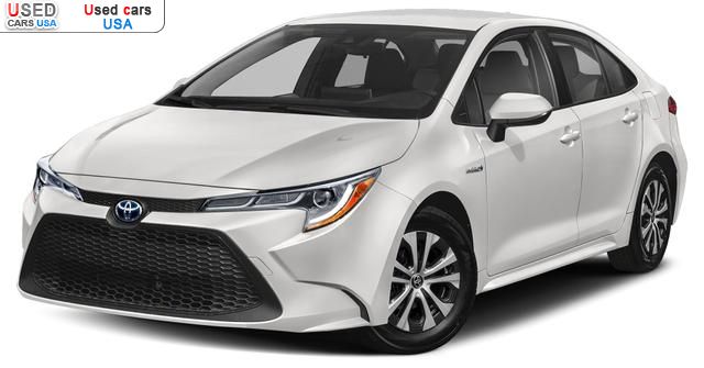 Car Market in USA - For Sale 2022  Toyota Corolla Hybrid LE