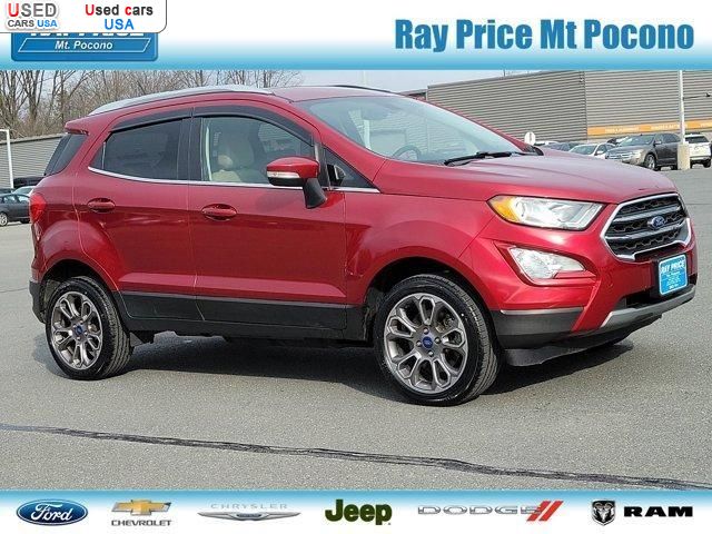 Car Market in USA - For Sale 2018  Ford Ecosport Titanium