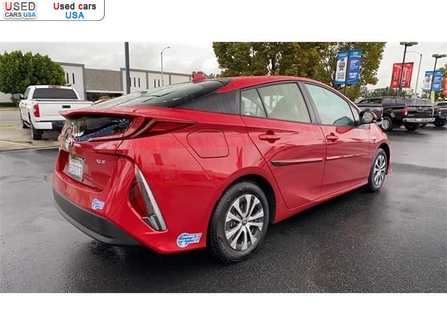 Car Market in USA - For Sale 2021  Toyota Prius Prime XLE