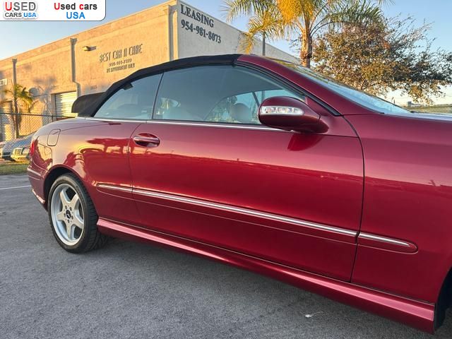 Car Market in USA - For Sale 2004  Mercedes CLK-Class Cabriolet 5.0L