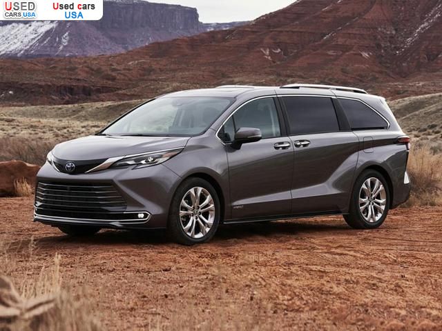 Car Market in USA - For Sale 2023  Toyota Sienna XLE