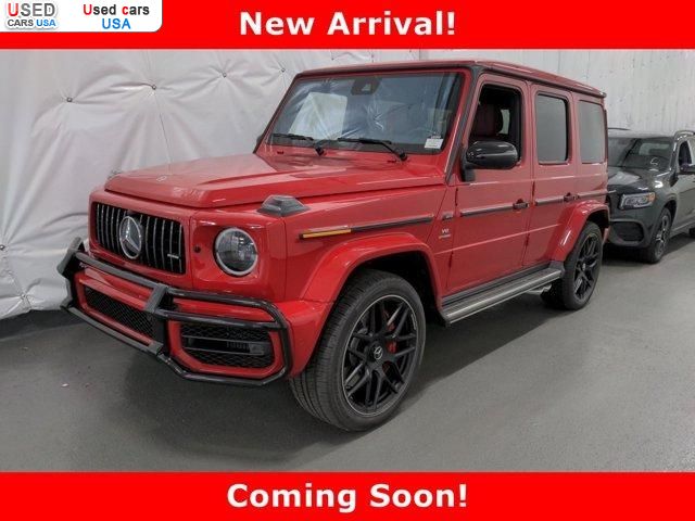 Car Market in USA - For Sale 2021  Mercedes G-Class AMG G 63