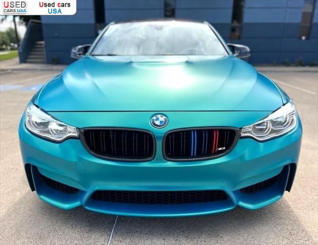 Car Market in USA - For Sale 2017  BMW m3 Base