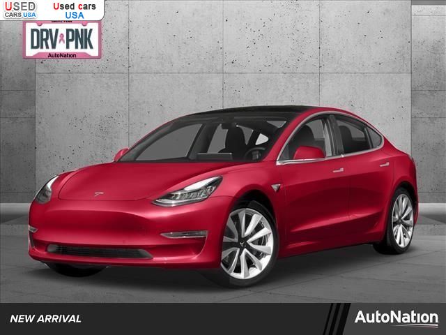 Car Market in USA - For Sale 2018 Tesla Model 3 Long Range