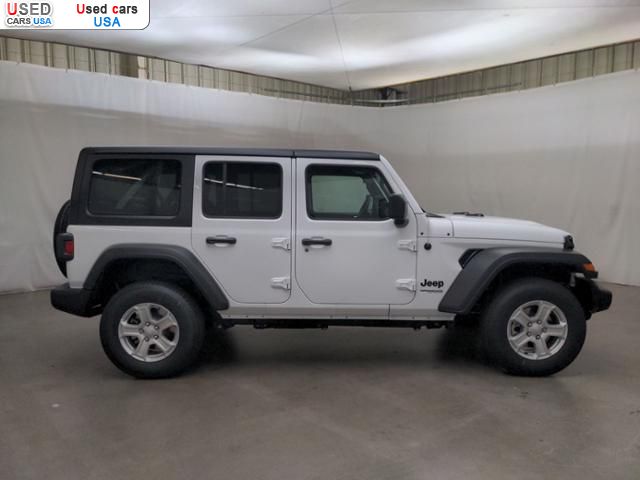 Car Market in USA - For Sale 2022 Jeep Wrangler Unlimited Sport
