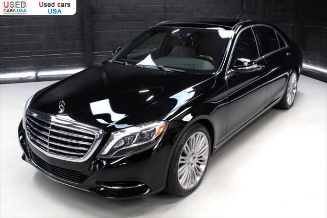 Car Market in USA - For Sale 2016  Mercedes S-Class S 550