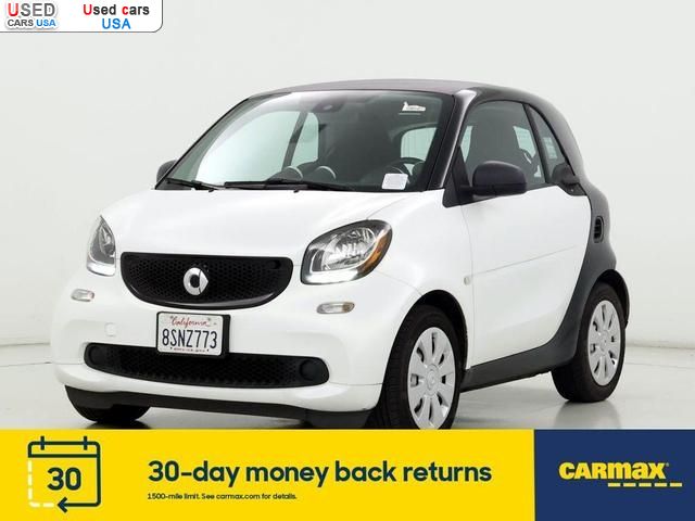 Car Market in USA - For Sale 2016  Smart Fortwo Pure