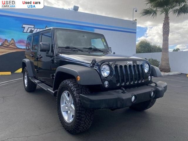 Car Market in USA - For Sale 2015  Jeep Wrangler Unlimited Sport