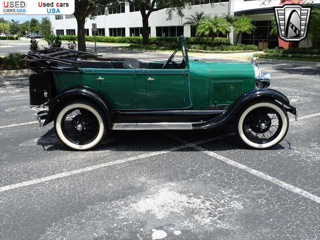Car Market in USA - For Sale 1929  Ford Model A Phaeton