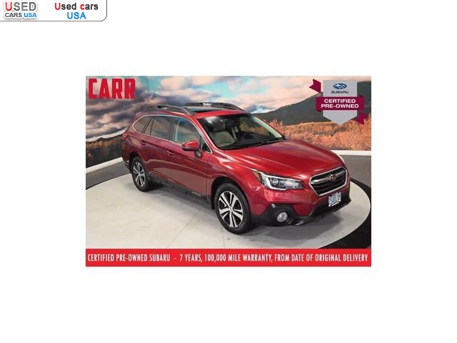 Car Market in USA - For Sale 2019  Subaru Outback Limited