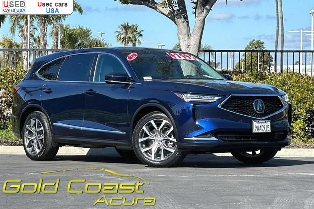 Car Market in USA - For Sale 2022  Acura MDX Technology Package