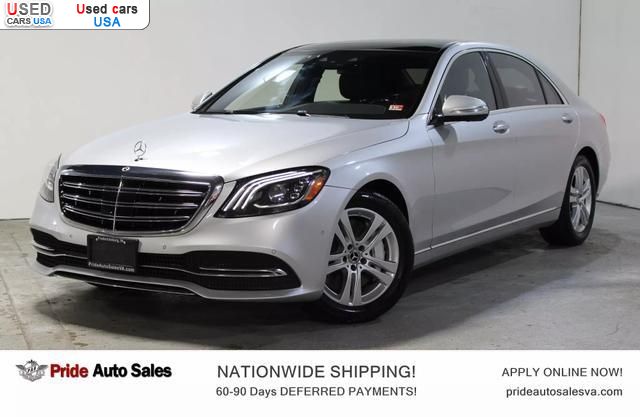 Car Market in USA - For Sale 2019  Mercedes S-Class S 450 4MATIC