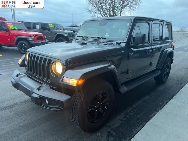 Car Market in USA - For Sale 2021  Jeep Wrangler Unlimited Sahara Altitude